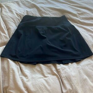 Black Tennis Skort